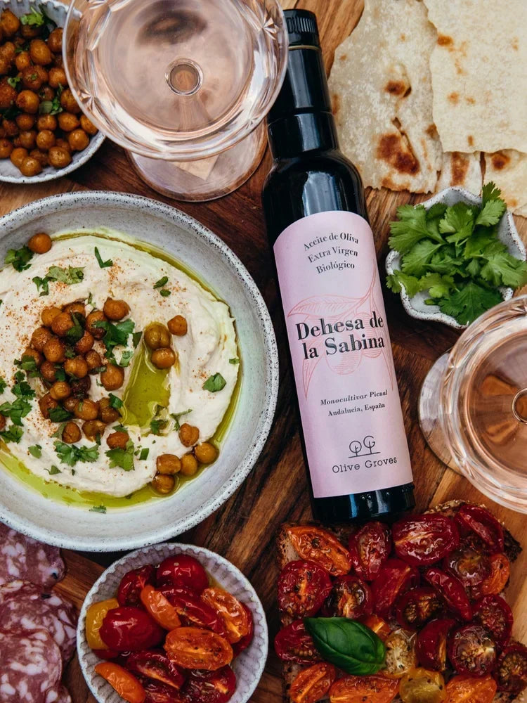 Hummus with an Andalusian twist