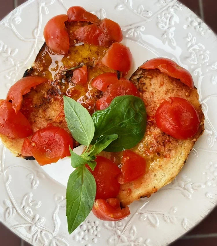 Montenero d'Orcia: Rosina's crushed tomatoes