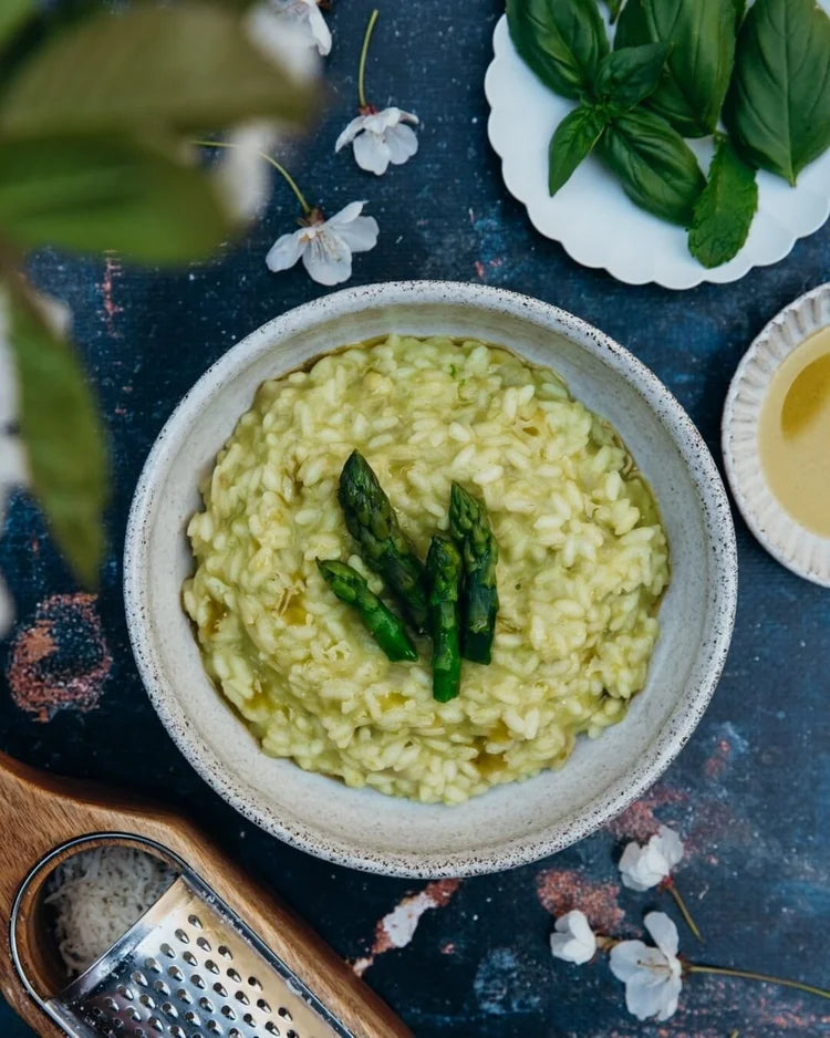 Aparagus risotto