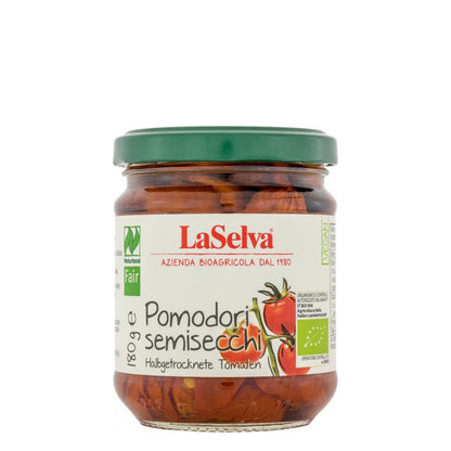 Sundried tomatoes marinated in extra virgin olive oil